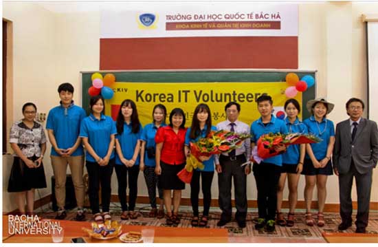 Chương trình tình nguyện – “học It và trao đổi văn hóa Việt – Hàn”